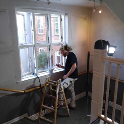 06.08.24 Malerarbejde Pa Trappen